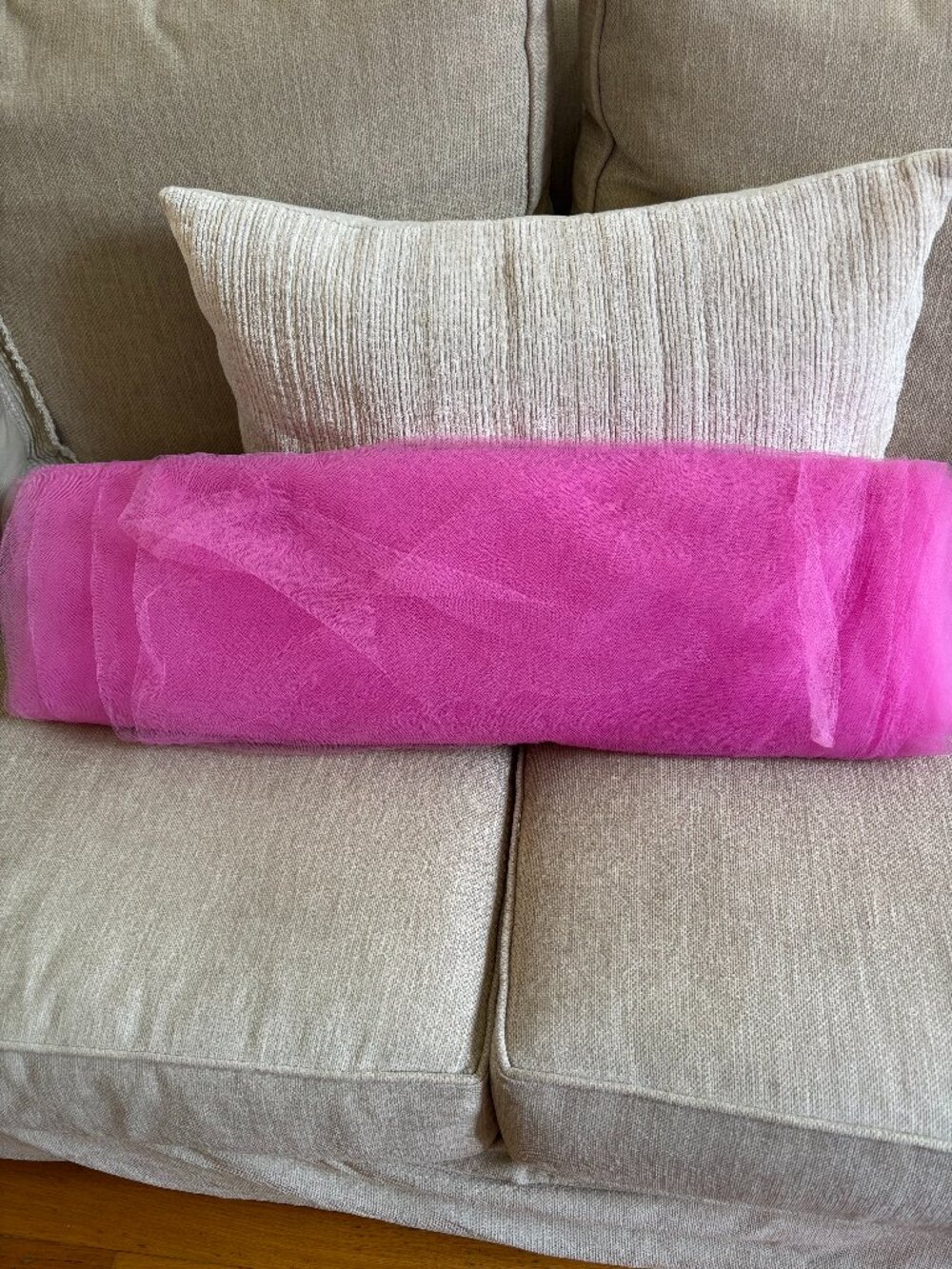 Bundle 37 yards total 54" wide dark and soft pink tulle premium fabric
